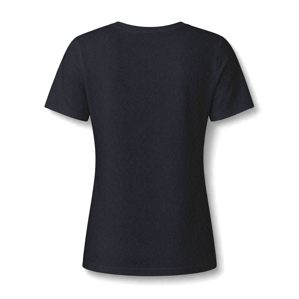 Jesus Portrait V-Neck Tee — Faith Graphic Women's T-Shirt