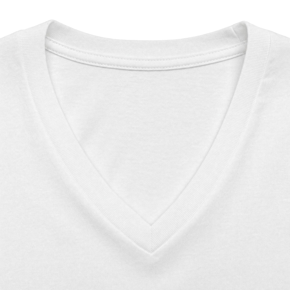 Jesus Portrait V-Neck Tee — Faith Graphic Women's T-Shirt