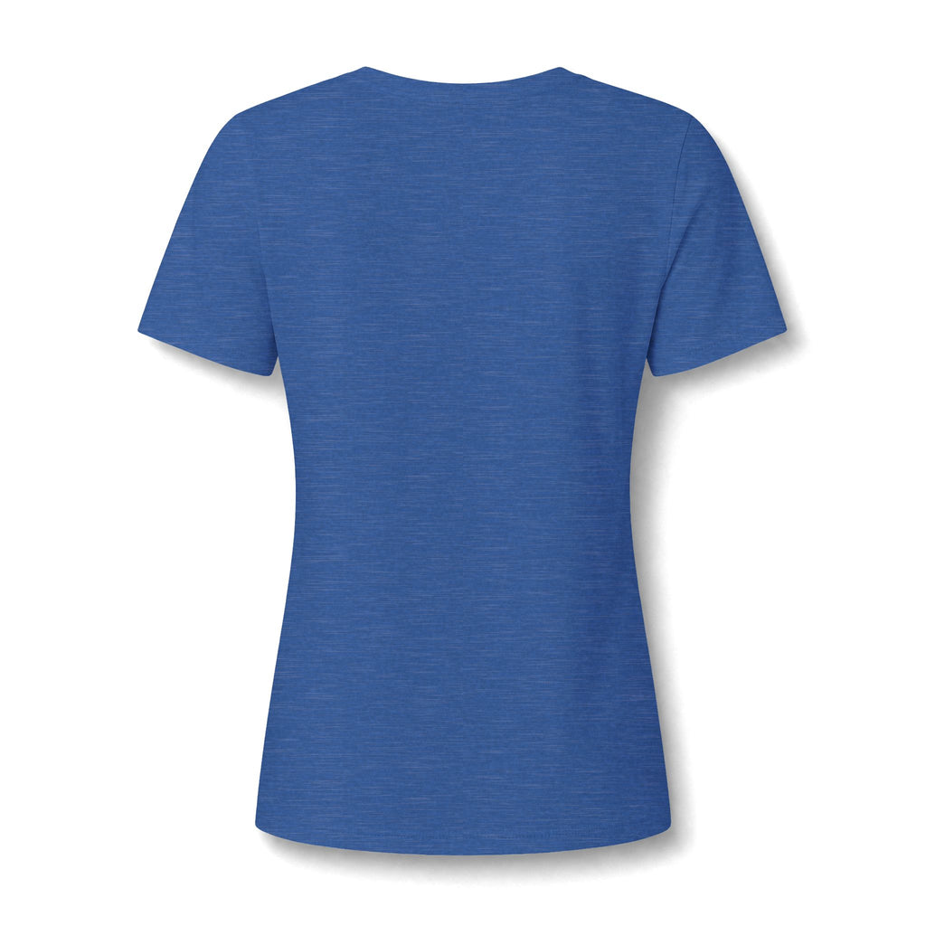 Jesus Portrait V-Neck Tee — Faith Graphic Women's T-Shirt
