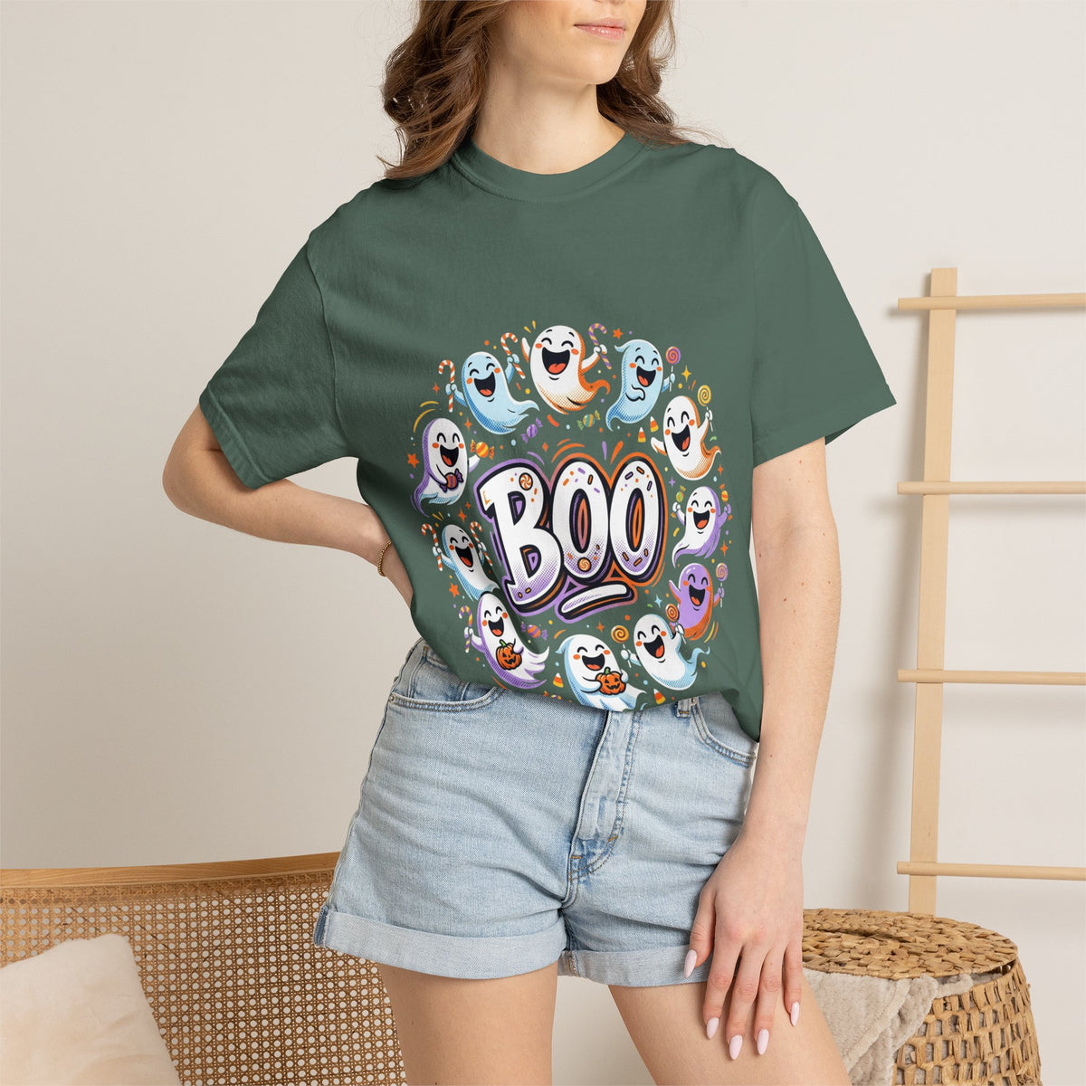 Halloween 'Boo' Ghosts T-Shirt