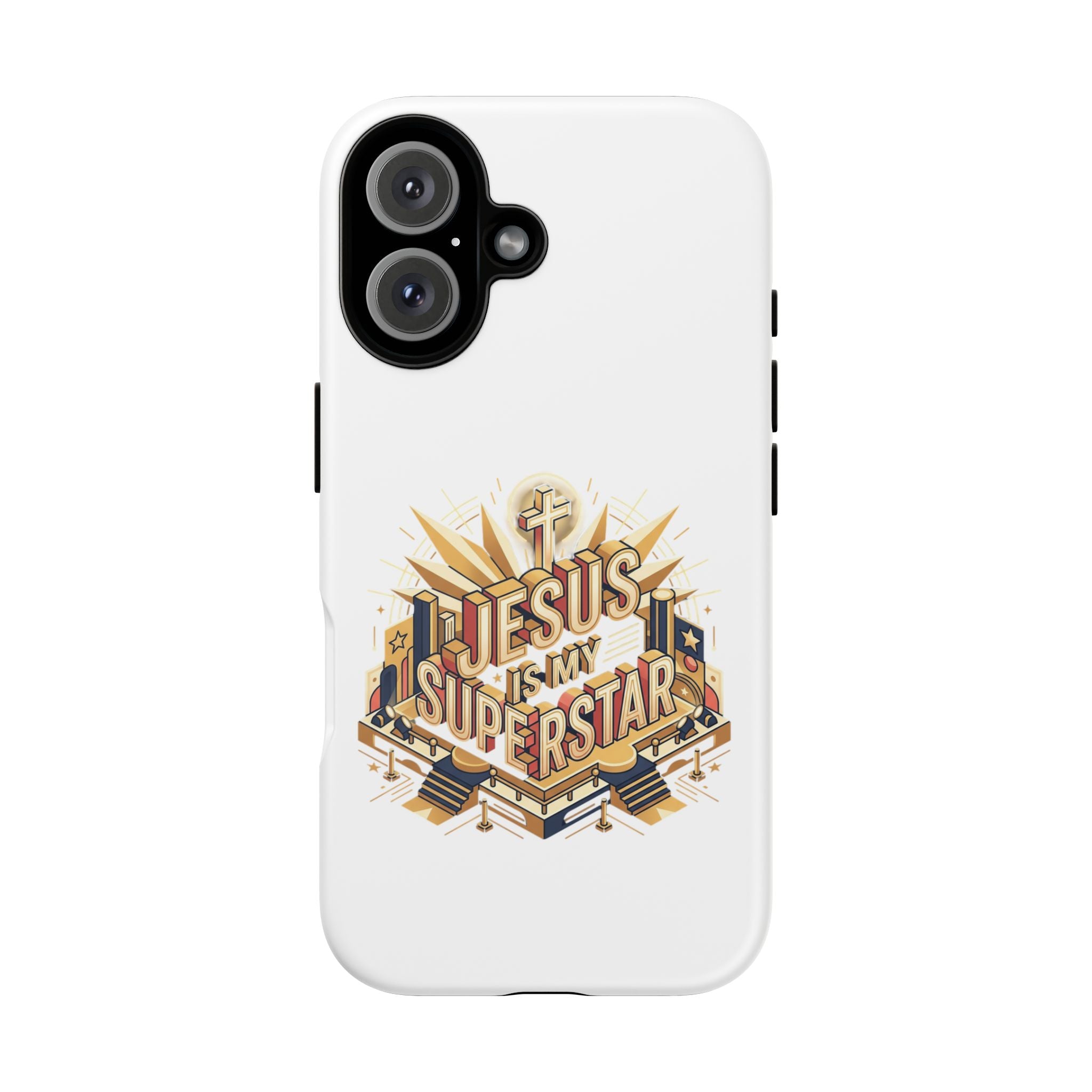 Christian Phone Case — Faith Bible Verse Tough Case for iPhone & Samsung
