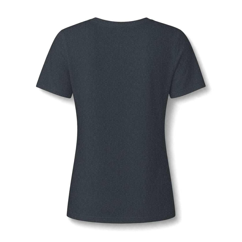 Jesus Portrait V-Neck Tee — Faith Graphic Women's T-Shirt