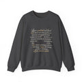 Crewneck Sweatshirt — Minimal Inspirational Text Design