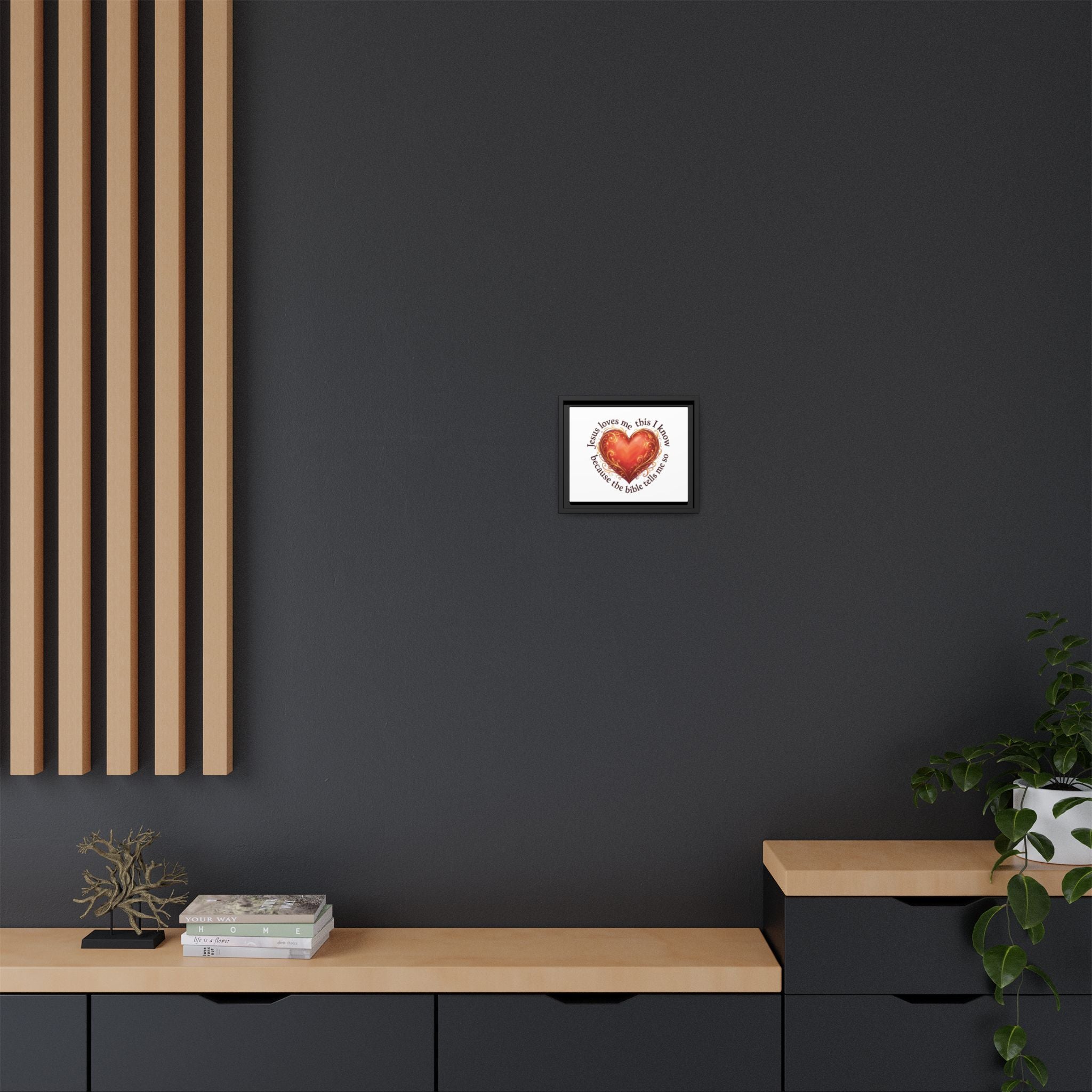 Matte Canvas, Framed (Multi-color)