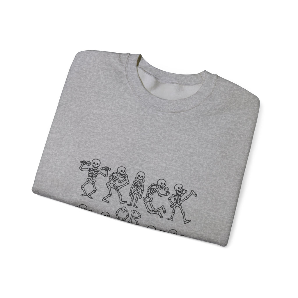 Trick or Treat Skeletons Crewneck Sweatshirt