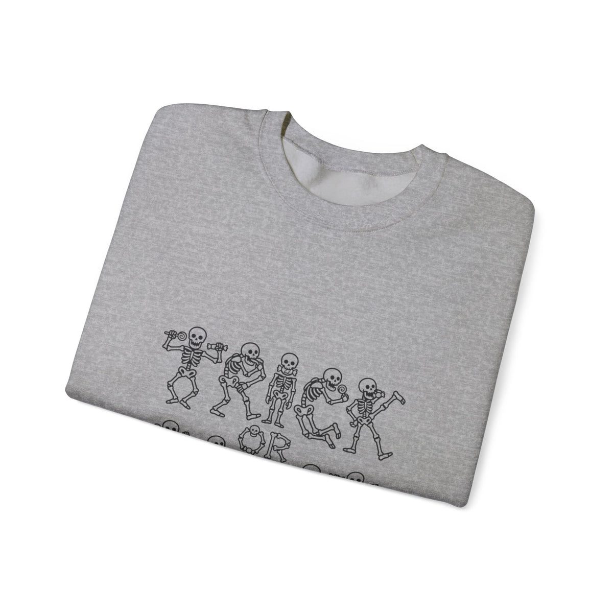 Trick or Treat Skeletons Crewneck Sweatshirt