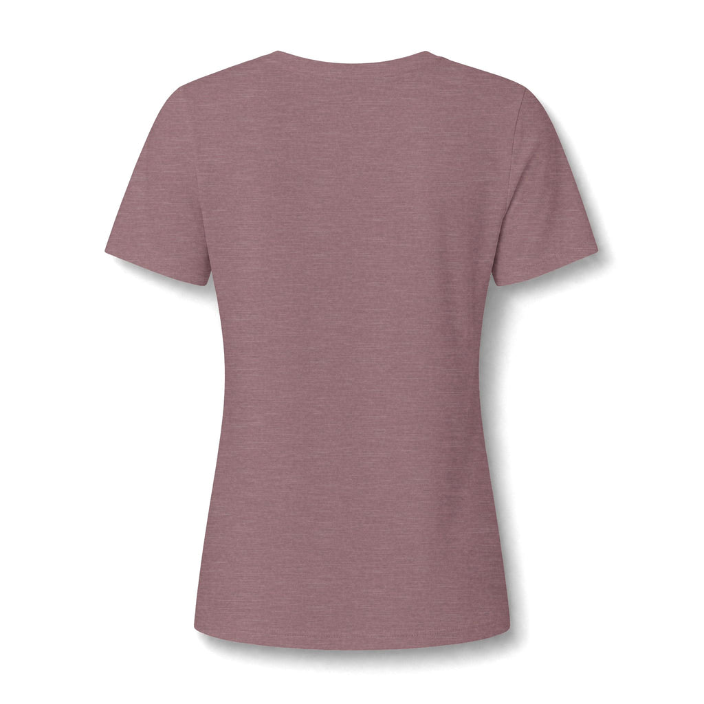 Jesus Portrait V-Neck Tee — Faith Graphic Women's T-Shirt