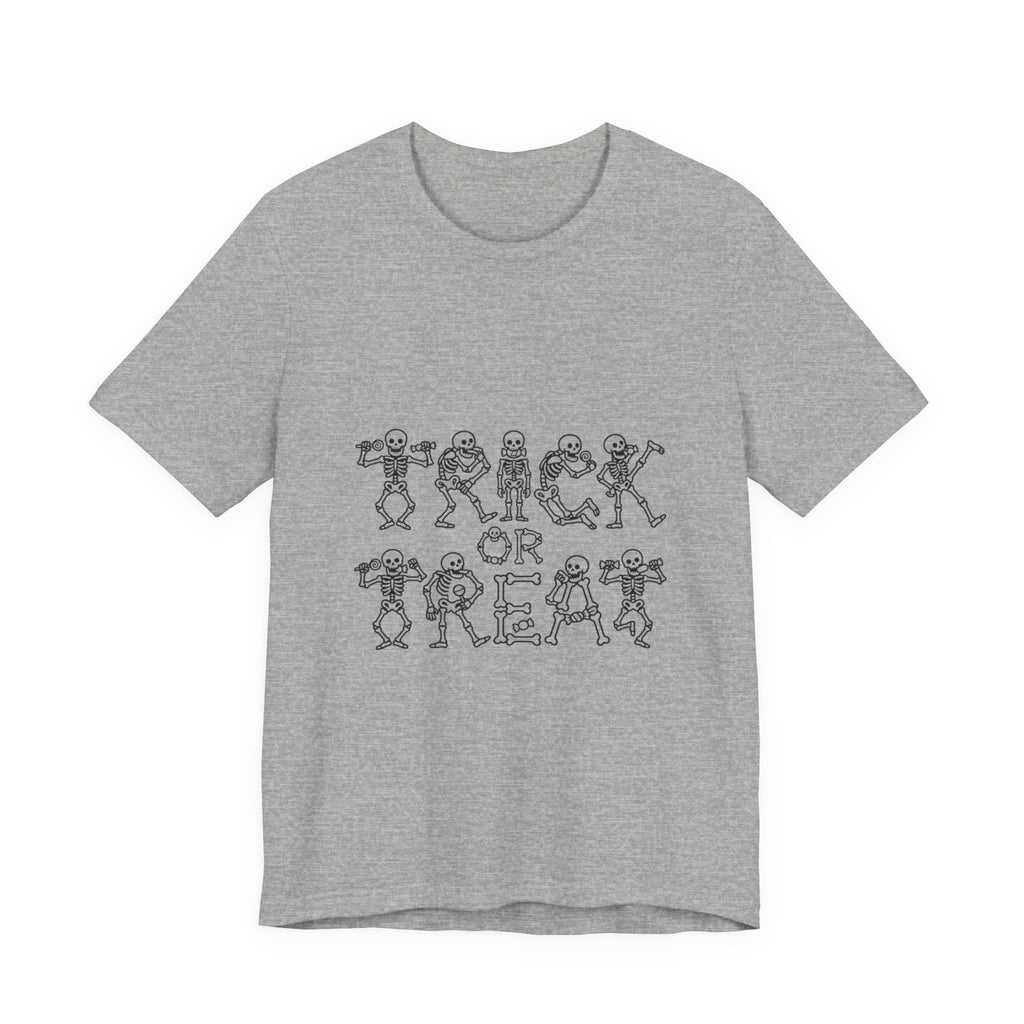 Trick or Treat Skeletons T-Shirt — Cute Halloween Kids & Family Tee