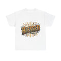 Blessed Graphic Tee — Retro Christian Faith T-Shirt for Women & Men
