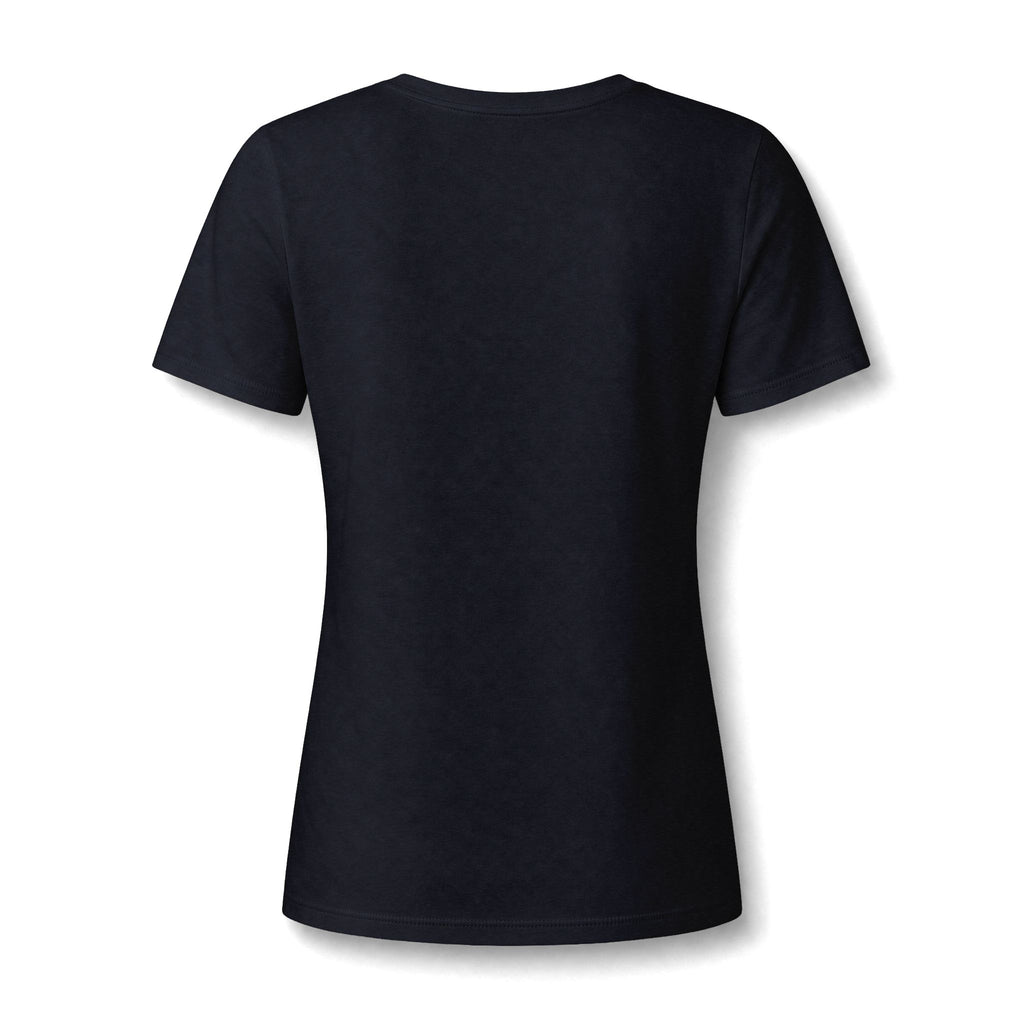 Jesus Portrait V-Neck Tee — Faith Graphic Women's T-Shirt