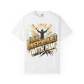I Am Unstoppable With Him Christian T-Shirt — Inspirational Faith Graphic Tee