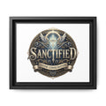 Framed Christian Canvas Print — Faith Wall Art for Home & Gifts