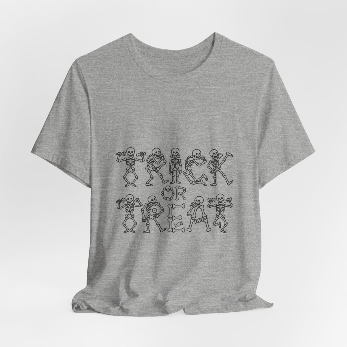 Trick or Treat Skeletons T-Shirt — Cute Halloween Kids & Family Tee