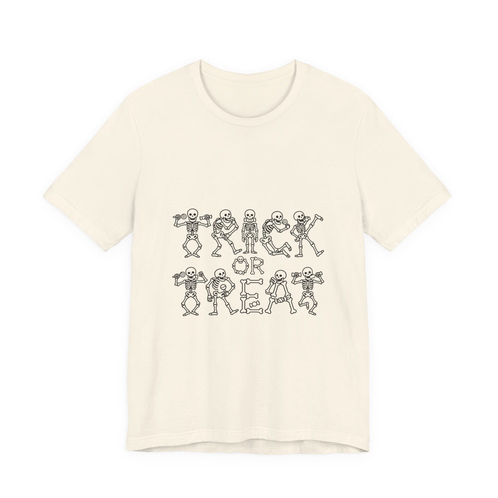 Trick or Treat Skeletons T-Shirt — Cute Halloween Kids & Family Tee