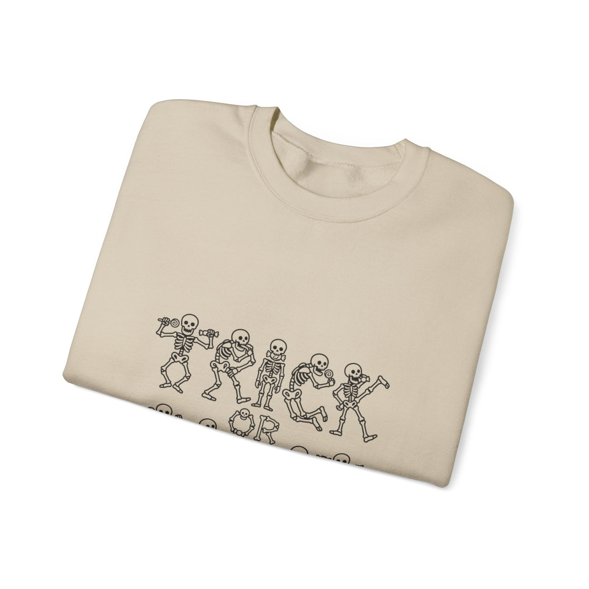Trick or Treat Skeletons Crewneck Sweatshirt