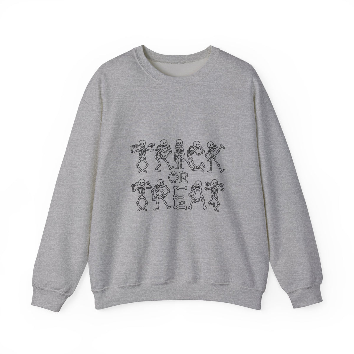Trick or Treat Skeletons Crewneck Sweatshirt
