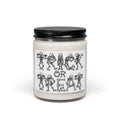Halloween "Trick or Treat" Skeleton Soy Candle — 9oz Scented Jar