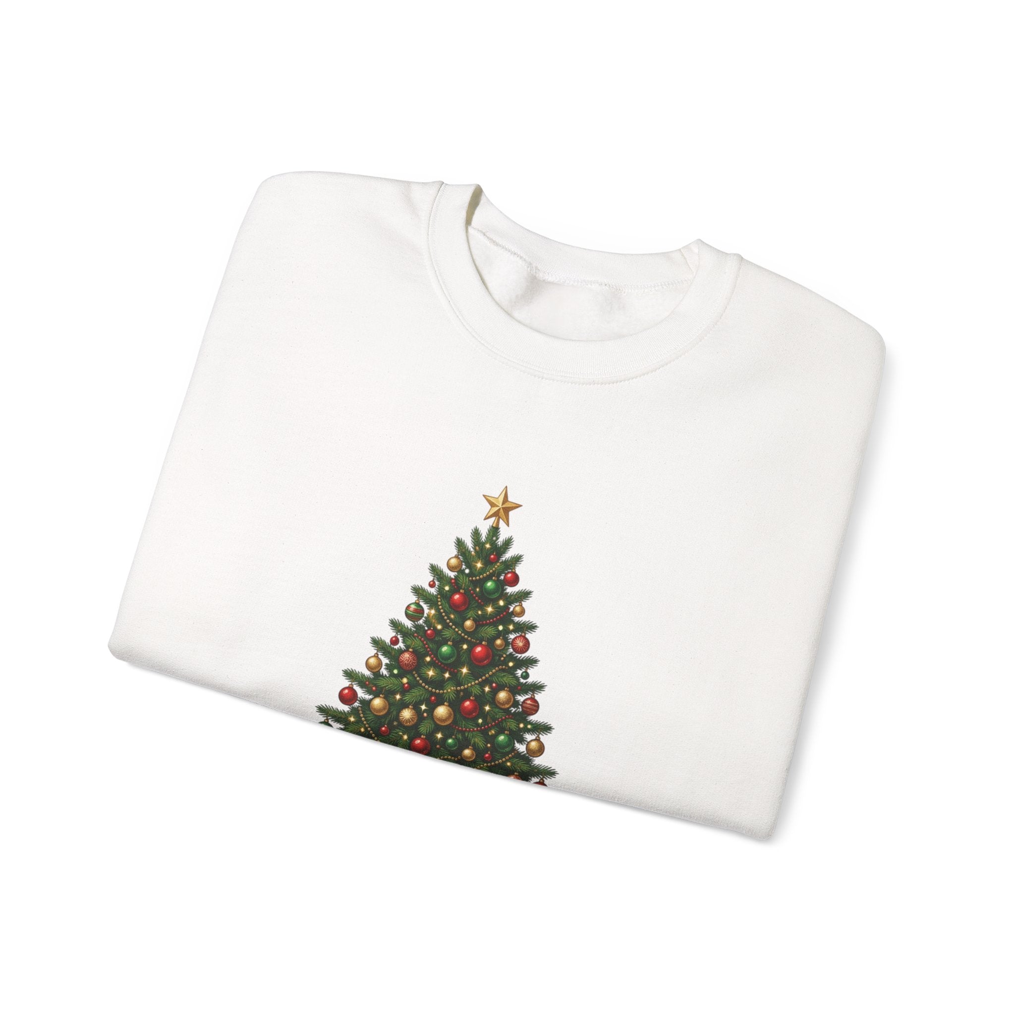 Jesus is the Reason for the Season — Christmas Tree Christian Sweatshirt