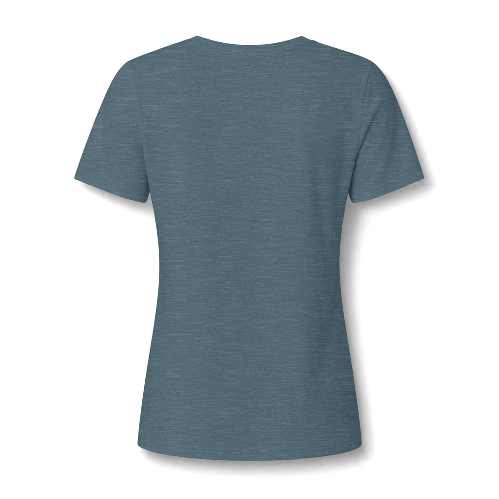 Jesus Portrait V-Neck Tee — Faith Graphic Women's T-Shirt