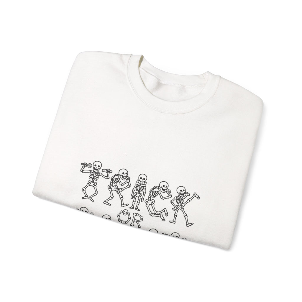Trick or Treat Skeletons Crewneck Sweatshirt