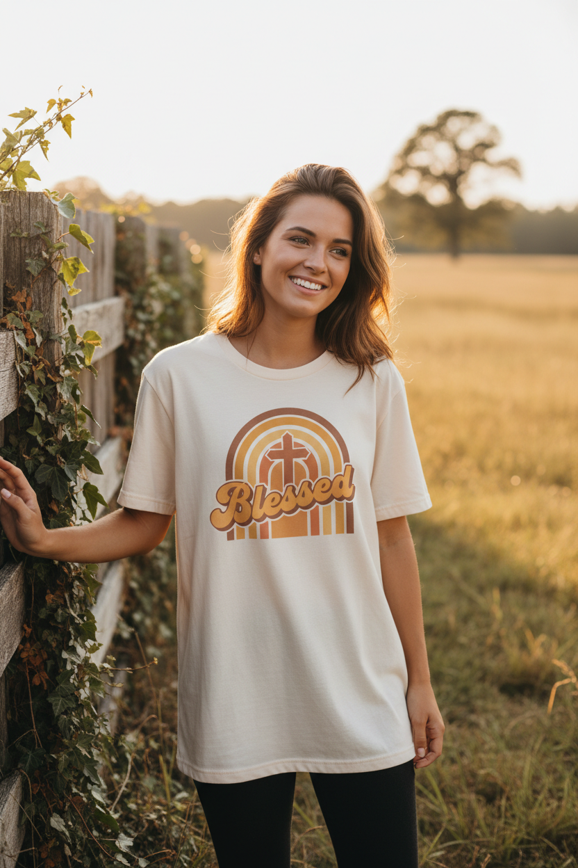 Blessed Graphic Tee Lifestyle